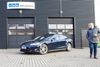 Daniel Brüssow Jensin har kørt 111.000 km i sin Tesla S 85 fra 2013 – altså en baghjulstrukket model uden autopilot. Han synes, den har holdt meget på værksted. Foto: Ebbe Sommerlund