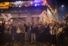 AGF blev danske mestre for første gang i 40 år, og folk gik amok på Busgaden. Foto: Joachim Ladefoged