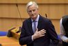 I sin sidste tale til Europa-Parlamentet kom brexit-chefforhandler Michel Barnier med en advarsel til hele EU. Der er en lektie at lære af brexit. Foto: John Thys/AFP