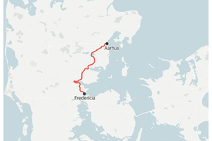 DSB har udfordringer med at skaffe togbusser mellem Fredericia og Aarhus.