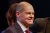 Socialdemokraten Olaf Scholz ventes at overtage det tyske kanslerembede i begyndelsen af december. Onsdag præsenterede han programmet for sin nye trafiklys-koalition. Foto: Odd Andersen/Afp