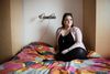 Lisette Sloth er psykisk syg og har mange gange oplevet at blive udskrevet fra psykiatrisk hospital, før hun var klar og færdigbehandlet. Foto: Morten Lau-Nielsen