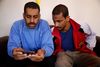 De to formodede medlemmer af Islamisk Stats bestialske Beatles-gruppe Elsheikh (th.) og Kotey hævdede tidligere på året til AP, at Storbritanniens beslutning om at fratage dem deres britiske statsborgerskab vil forhindre dem i at få en fair retssag. Foto: AP/Hussein Malla