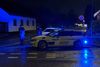 Område i Tilst blev afspærret i nat efter anmeldelsen om knivstikkeri. Foto: Presse-fotos.dk