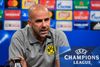 "Det er rigtigt, at der klart var hånd på bolden. Men Real var bedre end Dortmund og vandt fortjent," siger Peter Bosz til Borussia Dortmunds hjemmeside. Foto: Martin Meissner/AP