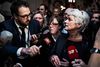 Socialminister Annette Vilhelmsen (SF), der her ses efter det første samråd om Zornig-sagen, beskyldes af oppositionen for at have lagt røgslør ud, på trods af at et nyt notat viser, at hun var advaret om, at bevillingen til Huset Zornig var problematisk. Arkivfoto: Niels Hougaard