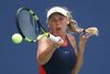 Caroline Wozniacki havde ikke de store problemer med at spille sig videre i US Open. Foto: Timothy A. Clary/AFP