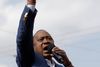 Uhuru Kenyatta vandt præsidentvalget, der var et omvalg, efter at forfatningsdomstolen havde kendt det første valg i august ugyldigt. Foto: Ben Curtis
