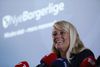 Pernille Vermund og Nye Borgerlige står til at få 2,3 procent af stemmerne. Foto: Rune A. Pedersen