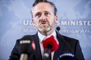 Torsdag sagde udenrigsministeren, at Danmark nu følger Tyskland og Norge og suspenderer al fremtidig eksport af våben og våbendele til Saudi-Arabien. Foto: Mads Claus Rasmussen/Ritzau Scanpix 