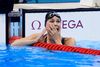 22-årige Pernille Blume vandt natten til søndag dansk tid ganske sensationelt svømningens racerdistance, 50 meter fri. Foto: Mikkel Tariq Khan/Polfoto