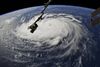 Orkanen har kurs mod det sydøstlige USA og vil potemtielt kunne forårsage store ødelæggelser. Foto: Nasa/AP