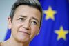 Den danske EU-kommissær, Margrethe Vestager, stemte ifølge Bloomberg nej til at godkende Polens genopretningsplan, som dog alligevel har fået grønt lys af EU-Kommissionen. Arkivfoto: Johanna Geron/Reuters