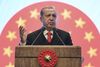 Tyrkiets præsident, Recep Tayyip Erdogan, har fortsat fuld fart på udrensningen af sine modstandere. Arkivfoto: AP