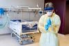 Det danske sundhedsvæsen er i beredskab til at behandle patienter med coronavirus. Lørdag blev det tredje tilfælde konstateret på Aarhus Universitetshospital. Foto: Ida Marie Odgaard/Ritzau Scanpix