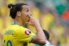 Zlatan Ibrahimovic meddelte tirsdag, at landsholdet er fortid for ham efter EM. Det kan blive en realitet allerede efter kampen mod Belgien onsdag. Foto: Christophe Ena/AP