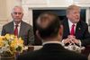 Rex Tillerson og Donald Trump har aldrig været helt enige om USA's rolle i udlandet, lyder det. Arkivfoto: Carolyn Kaster