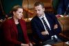 Folketingets åbningsdebat. Statsminister Mette Frederiksen (S) og Radikales formand Morten Østergaard.