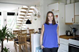 Heidi Zahl Østergaard udlejer et værelse i sin egen bolig igennem Airbnb. På den måde møder hun mange forskellige mennesker, og mange af dem er interesserede i at få lokale tips. Foto: Anita Graversen.
