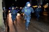 I alt ni personer er blevet sigtet i forbindelse med demonstrationerne i København, Alle de sigtede er efter afhøring blevet løsladt. Foto: Thomas Borberg/Polfoto