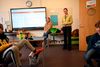 Statsminister Mette Frederiksen til genåbning af Lykkebo Skole i Valb. Foto: Philip Davali/Scanpix