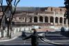 Den italienske hovedstad, Rom, er en del af landets "røde zone" og blev fra mandag i denne uge underlagt nye, strikse restriktioner. Foto: Yara Nardi/Reuters