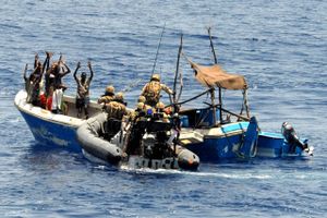 Ikke siden maj 2012 har somaliske pirater lykkedes med at kapre et handelsskib i Adenbugten. Foto: Alex Cave/AP