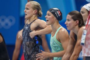 Pernille Blume er klar til OL-semifinalen i 100 meter fri, men overvejer at lade være med at stille op. 
