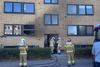 Branden blev anmeldt klokken 18.55. Foto: Presse-fotos.dk