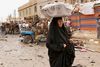Irak er i stigende grad blevet inddraget i den sekteriske krig. Alene i maj er 500 blevet dræbt ved bombeeksplosioner, der primært har været rettet mod shiamuslimske kvarterer i Basra og som på billedet i Bagdad. Arkivfoto: Hadi Mizban/AP