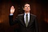 James Comey, direktør for FBI under præsidentvalget i 2016, er blevet en nøglefigur i de voldsomme kontroverser om FBI's rolle i valget. Her ses Comey under en høring i Kongressen i 2017. Foto: Carolyn Kaster/AP