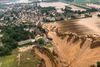 An areal view after flooding at Erftstadt-Blessem, Germany, July 16, 2021. REUTERS/Rhein-Erft-Kreis NO RESALES.NO ARCHIVES