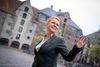 Tidligere udlændingeminister Inger Støjberg ankom mandag til retsmøde nummer 26 i Rigsretten. Foto: Liselotte Sabroe/Ritzau Scanpix