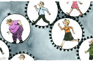 I et samfund med de såkaldte nultimekontrakter og falske selvstændige er tilliden væk. Her er det grådigheden, der råder.​