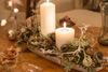 Olielys af 50 pct. palmeolie og 50 pct. paraffin fra Pure Candle. Foto Thomas Muus