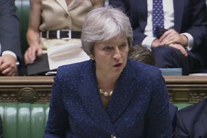 Den britiske premierminister Theresa May. Foto: Parliamentary Recording Unit