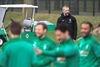 Moenchengladbach's German head coach Marco Rose watches his players during a training session on the eve of the UEFA Champions League, last 16, first-leg football match Borussia Moenchengladbach v Manchester City in Moenchengladbach, western Germany on February 23, 2021. (Photo by Ina FASSBENDER / AFP)