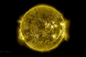 Nasa har offentliggjort en video af et helt årti på Solen.