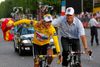 Carlos Sastre havde ingen kontakt med Bjarne Riis de sidste måneder i tiden på CSC. Foto: AP Photo/Christophe Ena