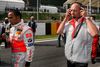 Lewis Hamilton og Ron Dennis da parret sammen vandt en VM-titel til McLaren i 2008.