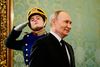Elementer fra zartiden, kommunismen og det moderne Rusland blandes i Kremls ideologiske totalteater. Foto: Yuri Kochetkov/Afp