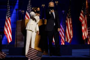Kamala Harris og Joe Biden har fire fokusområder. Et er coronavirus, i de øvrige tre spiller coronakrisen også ind. Foto: Jim Bourg/Reuters