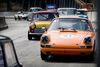 Den orange Porsche 911, da den fortsat var uskadt under Classic Race Aarhus i 2016. Foto: Rune Aarestrup Pedersen