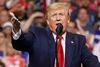 Donald Trump taler under et vælgermøde i Orlando i delstaten Florida. Foto: Carlo Allegri/Reuters