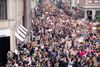 15.000 deltog i Black Lives Matter-demonstrationen (BLM) i København 7. juni arkivfoto: Anthon Unger