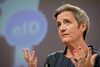 EU's danske konkurrencekommissær, Margrethe Vestager, har fredag varslet en undersøgelse af Facebooks brug af data i forbindelse med annoncer. Den skal klarlægge, om Facebook bryder konkurrencereglerne. Arkivfoto: Pool/Reuters/Ritzau Scanpix