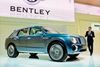 En af de mange luksus-SUV’er, der er på vej: Bentleys kommende model. Den får mærkets første dieselmotor. Dog også benzinere.