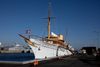 Arkivfoto af kongeskibet ”Dannebrog” taget i Frederikshavn. Foto: Finn Frandsen