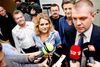 Enhedslistens Johanne Schmidt-Nielsen fik sit hovedkrav igennem hos finansminister Bjarne Corydon (S). Arkivfoto: Nanna Kreutzmann