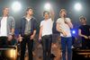 Der var fotoforbud i Herning. One Direction optræder her i Madison Square Garden i New York.